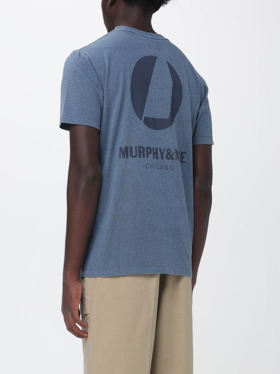 26SS 머피 앤 나이 반팔 티셔츠 T61102JE9550 F03903 Blue - MURPHY & NYE