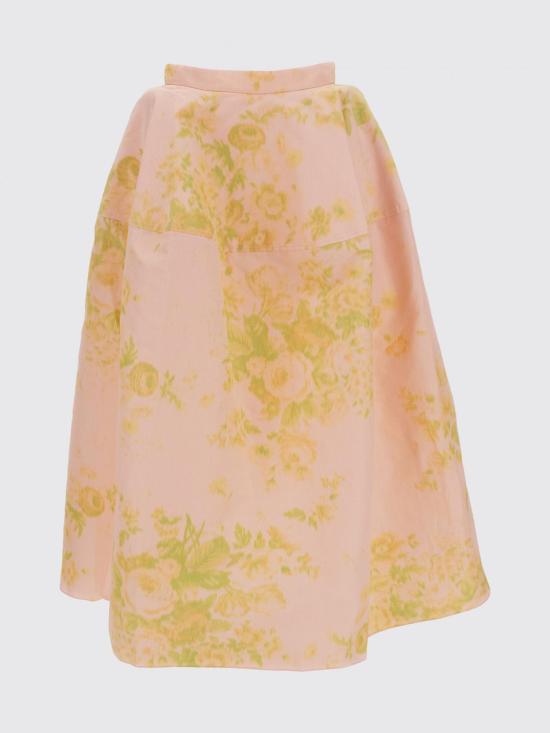 26SS 에르뎀 롱 스커트 SS26S3651593014 ROSEBOUQUET Pink - ERDEM