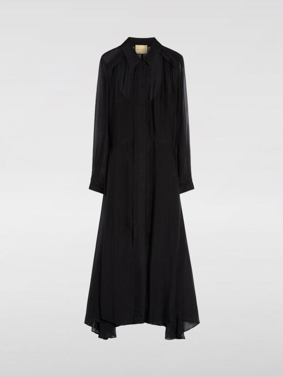 26SS 모모니 롱 원피스 265MMODR004265MO09 0990 Black - MOMONI