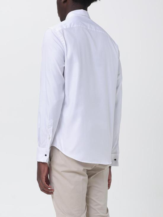 26SS 엠포리오 아르마니 긴팔 셔츠 EM005147TE16908 U0002 White - EMPORIO ARMANI