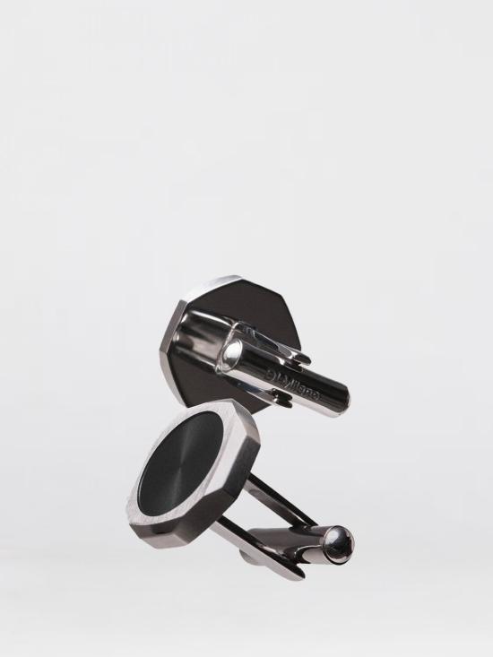 26SS D1밀라노 커프스 링크/타이 홀더 D1JWCLSU01 BLACK SILVER CUFFLINKS Black - D1 MILANO