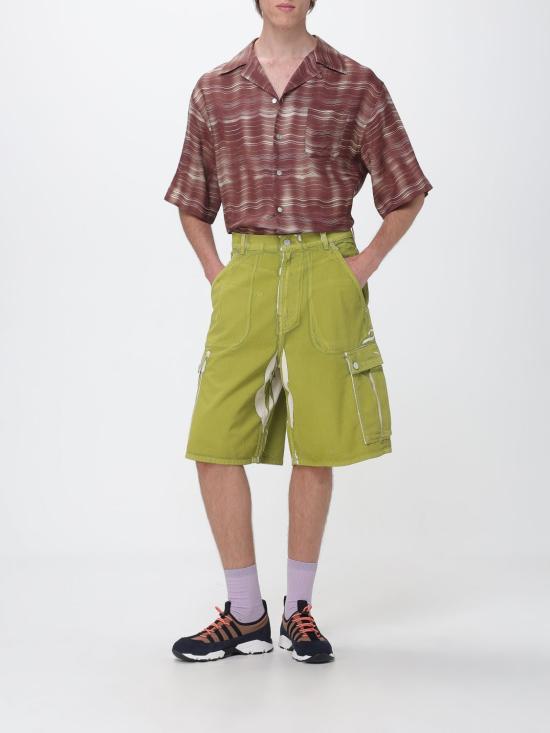 26SS 마르니 숏팬츠 PUJU0125A1USCY64 PRV15 Lime - MARNI