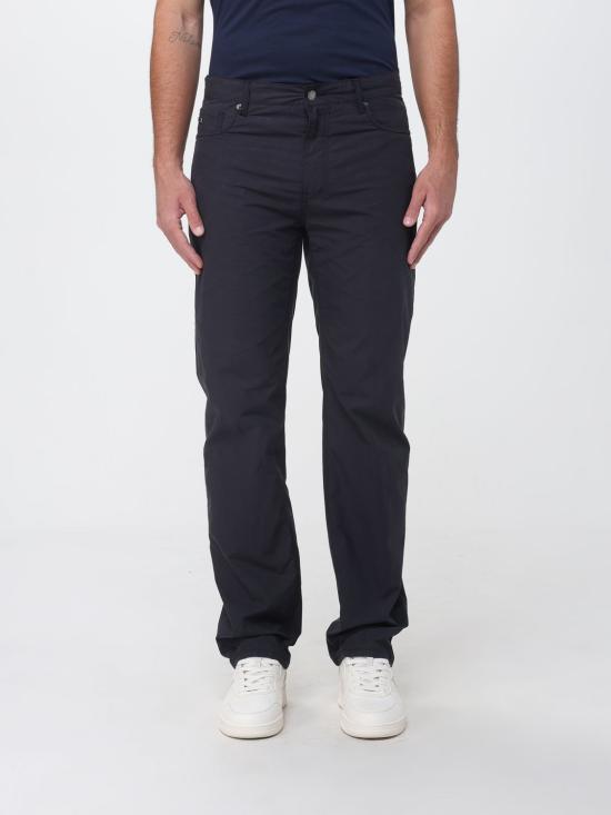 26SS 엠포리오 아르마니 스트레이트 팬츠 EM000763AF25633 UB118 Navy