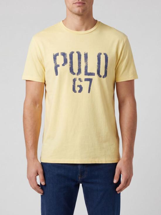 26SS 폴로 랄프로렌 반팔 티셔츠 710B14574 002 Yellow