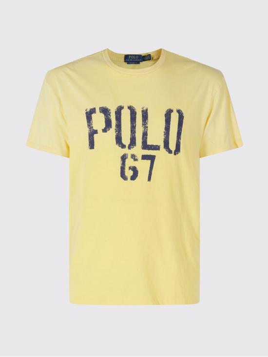 26SS 폴로 랄프로렌 반팔 티셔츠 710B14574 002 Yellow - POLO RALPH LAUREN