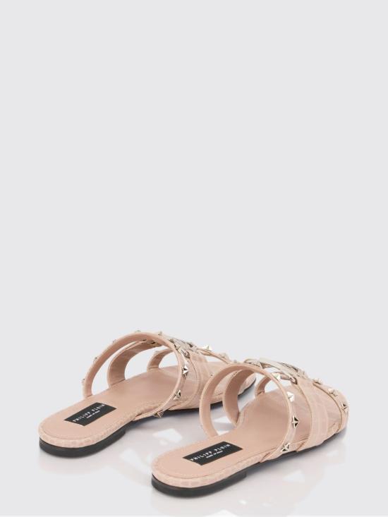 26SS 필립 플레인 뮬/슬리퍼 SAFSWSA0764PLE010N 06 Beige - PHILIPP PLEIN