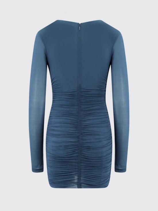 26SS 생로랑 숏 원피스 732870Y5G89 3041 Blue - SAINT LAURENT