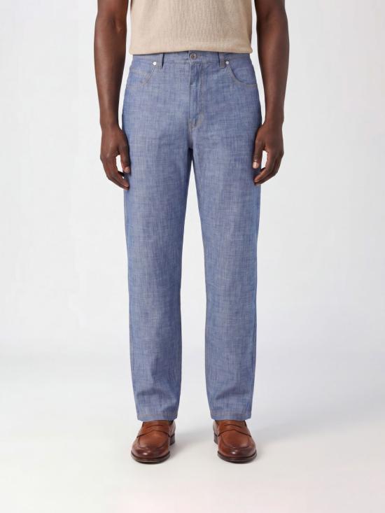 26SS 펜디 팬츠 FLP302AY0C F0EX7 Blue