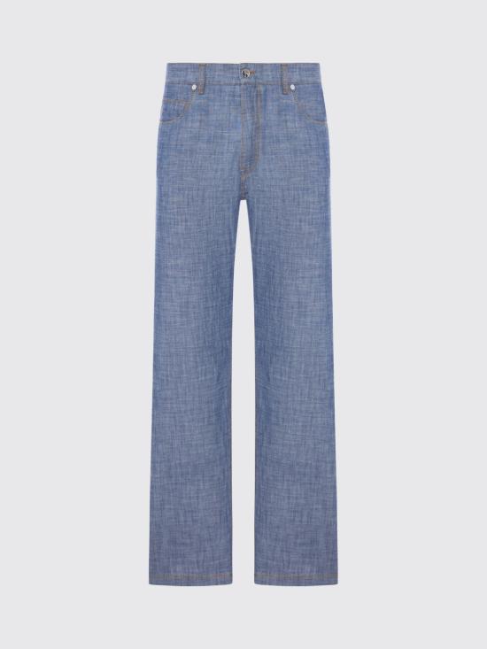 26SS 펜디 팬츠 FLP302AY0C F0EX7 Blue - FENDI