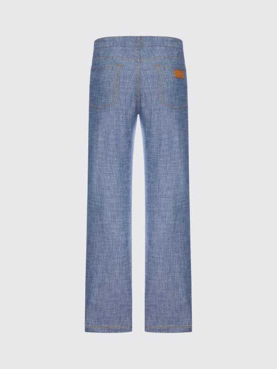 26SS 펜디 팬츠 FLP302AY0C F0EX7 Blue - FENDI