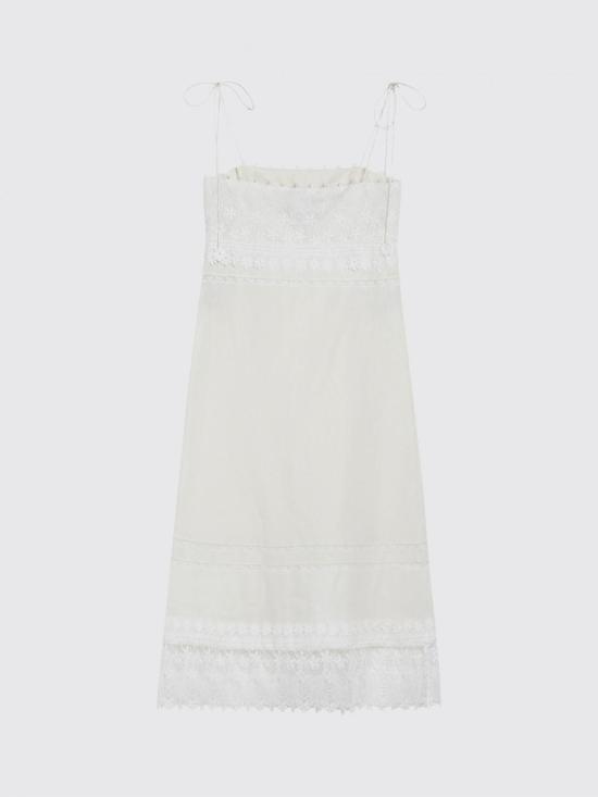 26SS 발렌티노 가라바니 롱 원피스 8B3VAJM59M4 A03 Ivory - VALENTINO GARAVANI