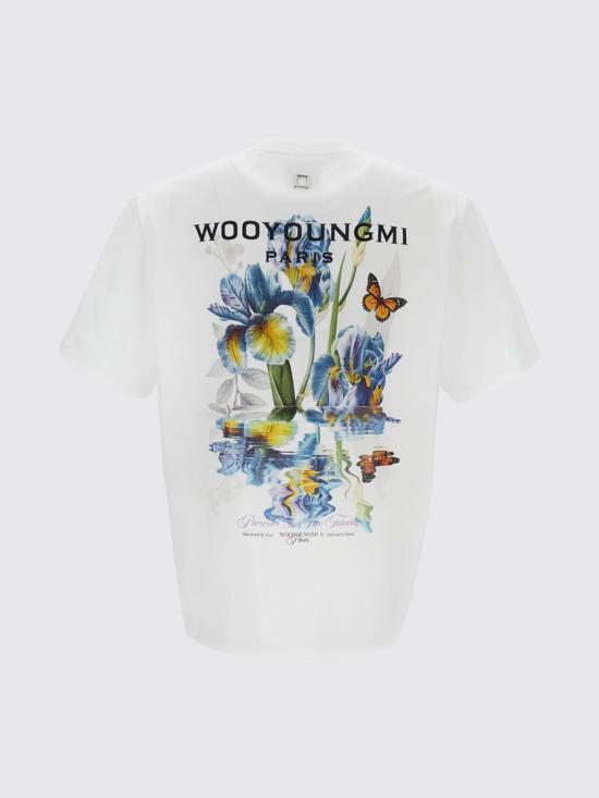 26SS 우영미 반팔 티셔츠 W261TS06 701W White - WOOYOUNGMI