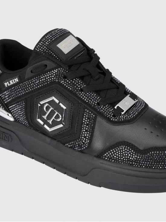 26SS 필립 플레인 스니커즈 SAFSUSC0923PTE003N 0202 Black - PHILIPP PLEIN
