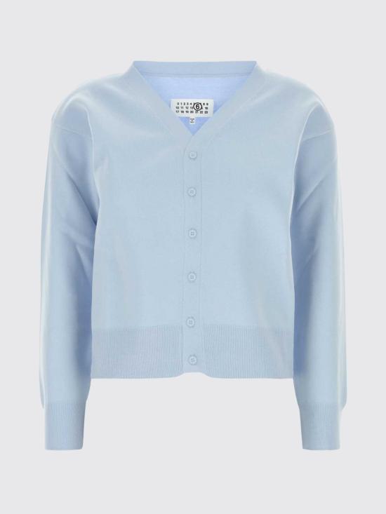 26SS MM6 메종마르지엘라 가디건 S62HP0041M13270 512 Blue - MM6 MAISON MARGIELA