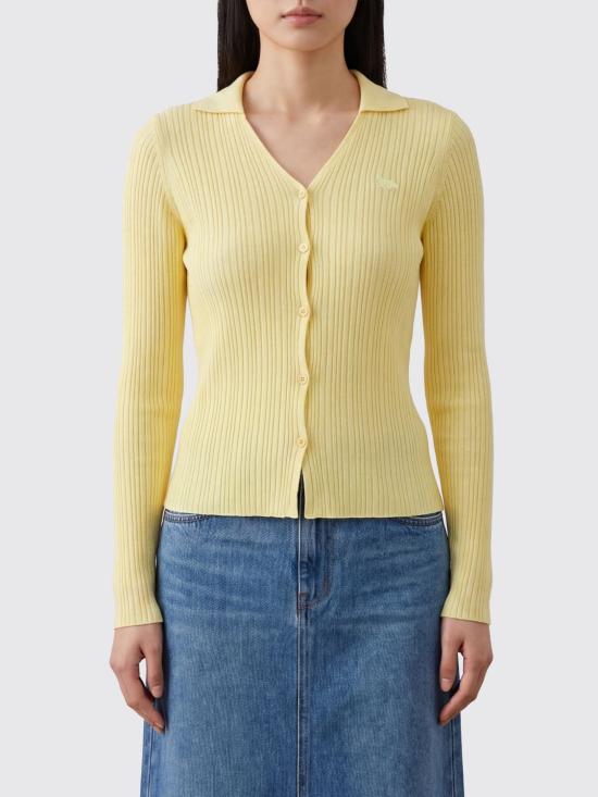 26SS 메종키츠네 가디건 QW00501KT1195 0424 Yellow