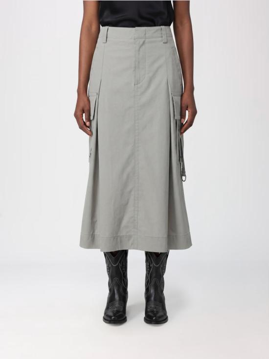 26SS 두라찌 롱 스커트 SS26SK02 TT0069I003 Grey