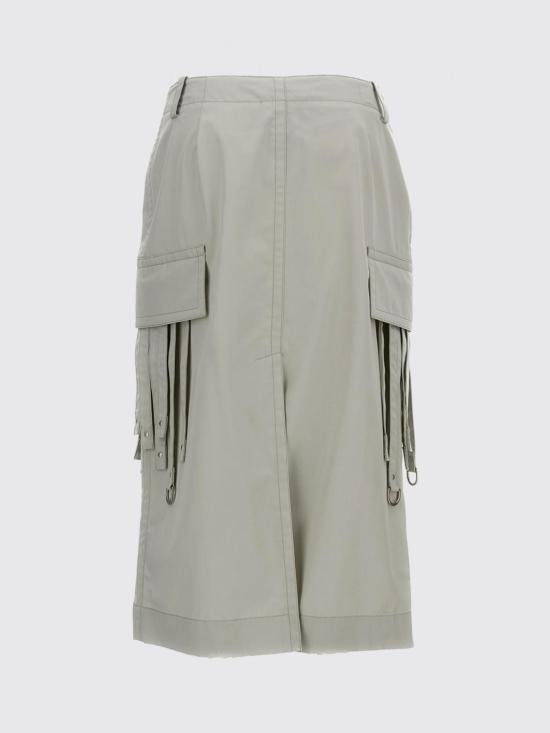 26SS 두라찌 롱 스커트 SS26SK02 TT0069I003 Grey - DURAZZI