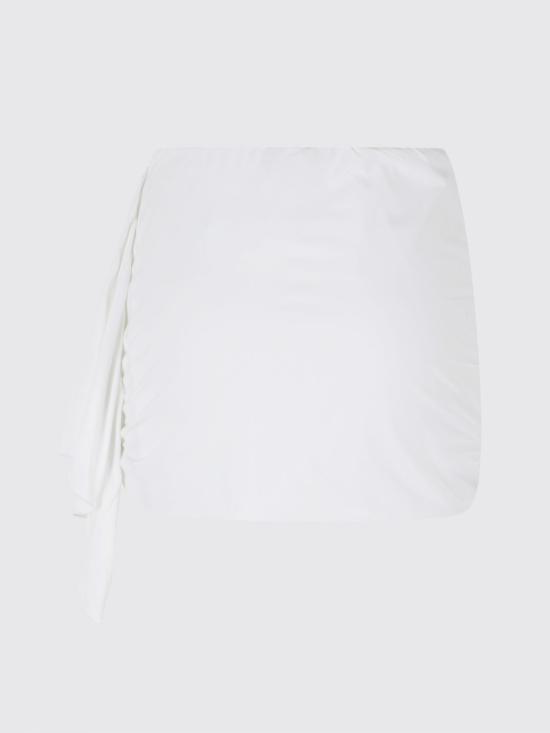 26SS 페데리카 토시 숏 스커트 42852430 01 White - FEDERICA TOSI