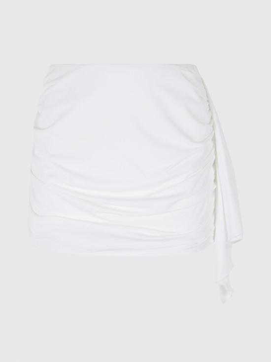 26SS 페데리카 토시 숏 스커트 42852430 01 White - FEDERICA TOSI