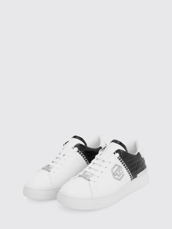 26SS 필립 플레인 스니커즈 PAFSUSC0951PLE005N 0102 White - PHILIPP PLEIN
