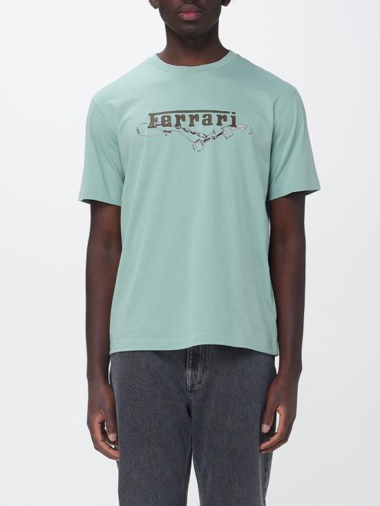 26SS 페라리 반팔 티셔츠 50838 VRGR Green