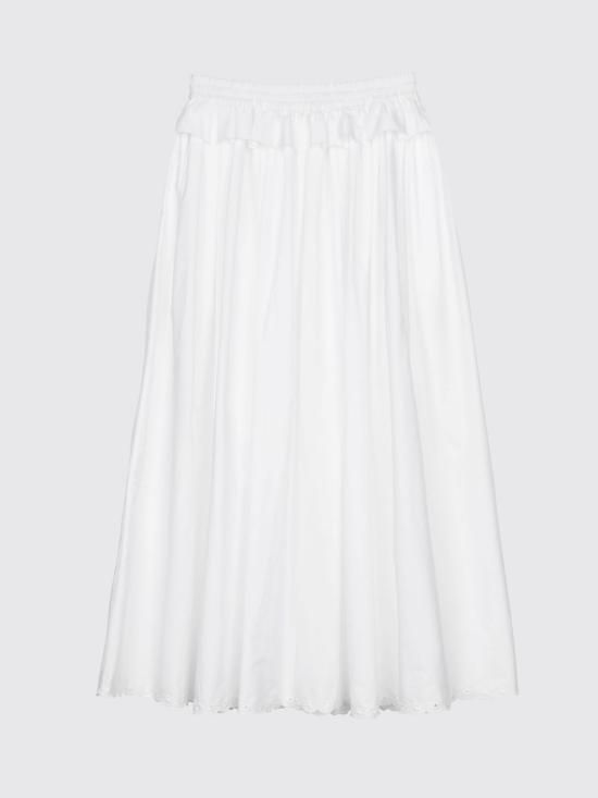 26SS 세실리아 반센 롱 스커트 26RTW17002 White - CECILIE BAHNSEN