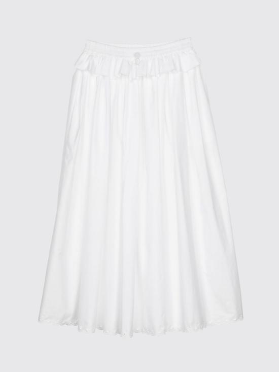 26SS 세실리아 반센 롱 스커트 26RTW17002 White - CECILIE BAHNSEN