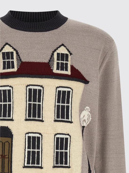26SS 와타나베 준야 스웨터 WQN013 1 Grey - JUNYA WATANABE