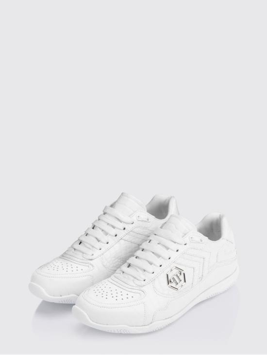26SS 필립 플레인 스니커즈 SAFSUSC0907PLE010N 01 White - PHILIPP PLEIN