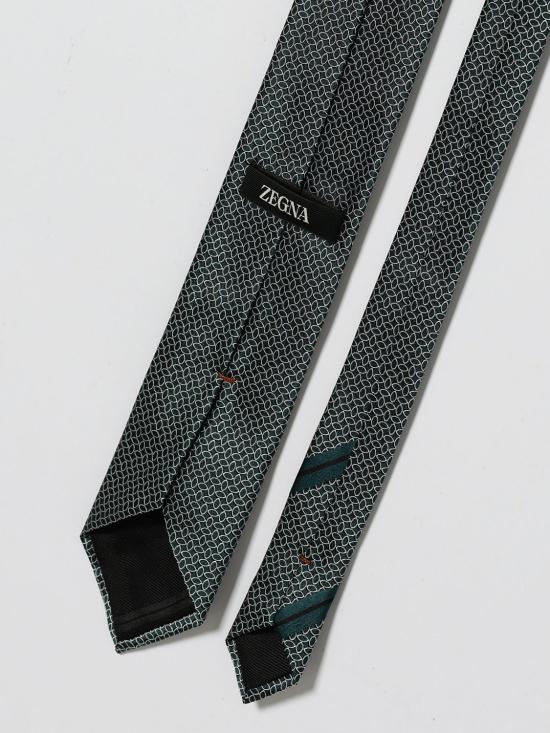 26SS 에르메네질도제냐 넥타이 1P8Z3C41TA3 TE1 Green - ERMENEGILDO ZEGNA