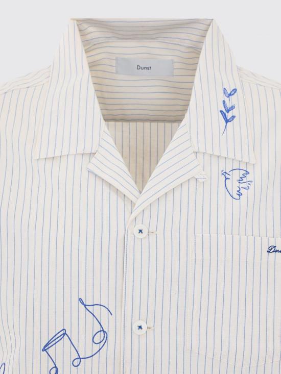 26SS 던스트 셔츠 UDSH6B121B1 CAPRI OCEAN White - DUNST