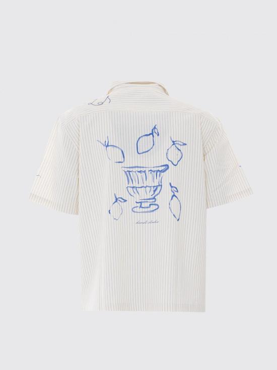 26SS 던스트 셔츠 UDSH6B121B1 CAPRI OCEAN White - DUNST