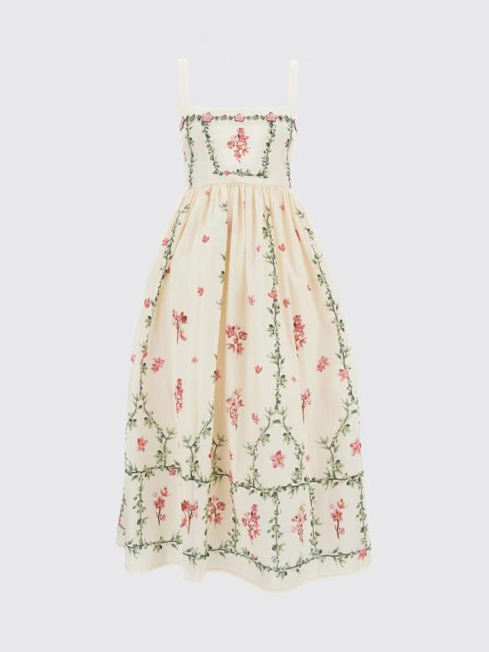 26SS 아구아 벤디타 롱 원피스 20858 MULTICOLOR White - AGUA BY AGUA BENDITA