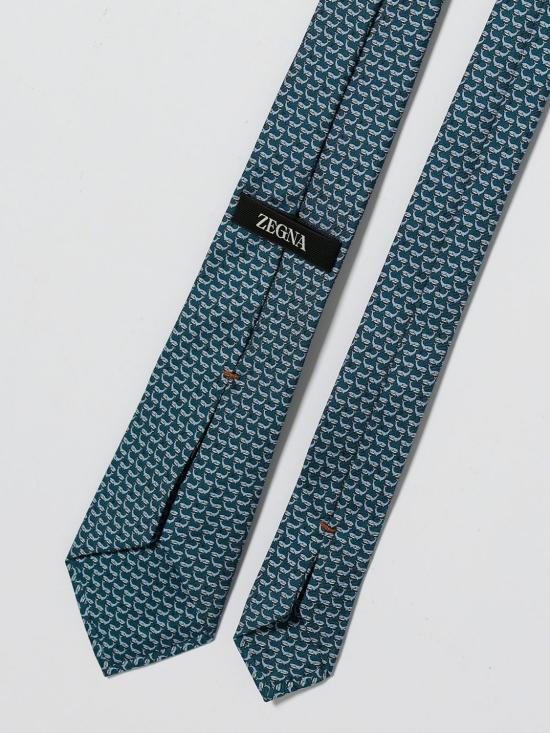 26SS 에르메네질도제냐 넥타이 1PBZ3W02TA3 TE1 Green - ERMENEGILDO ZEGNA