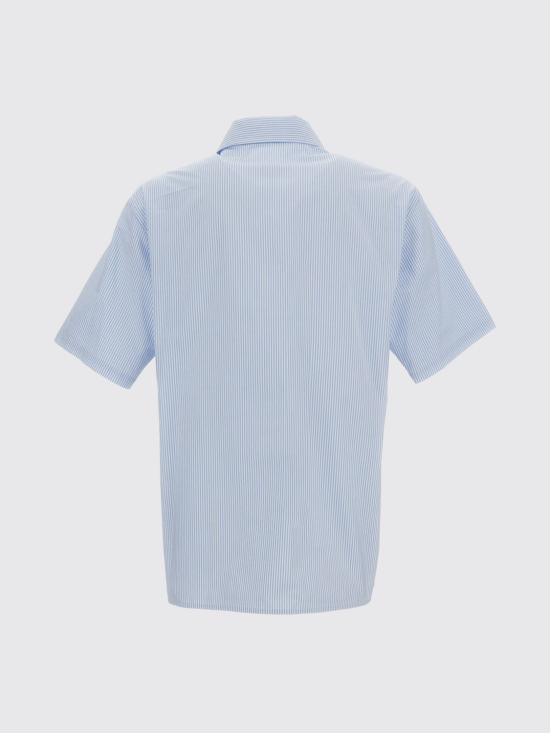 26SS MM6 메종마르지엘라 반팔 셔츠 SH2DR0006M35874 001F Gnawed Blue - MM6 MAISON MARGIELA