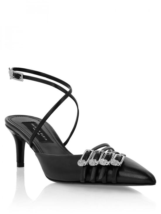 26SS 필립 플레인 힐/펌프스 FAESWSD0691PLE005N 02 Black - PHILIPP PLEIN