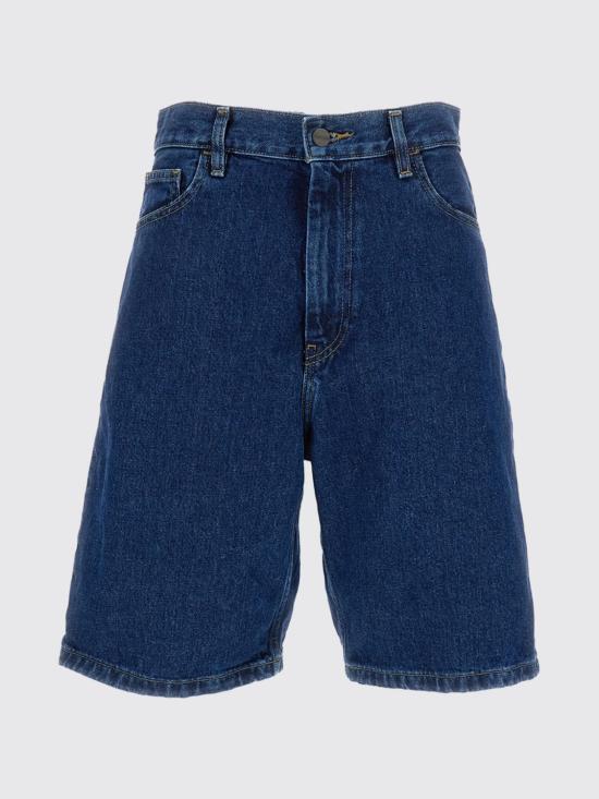 26SS 칼하트 WIP 데님 숏팬츠 I037021 0106 Blue - CARHARTT WIP