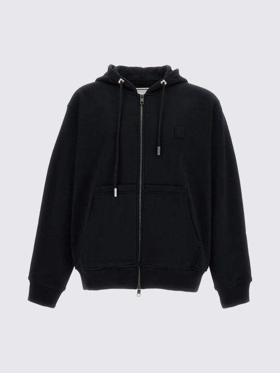 26SS 우영미 후드 티셔츠 W261TS47 741B Black - WOOYOUNGMI