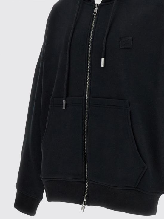 26SS 우영미 후드 티셔츠 W261TS47 741B Black - WOOYOUNGMI