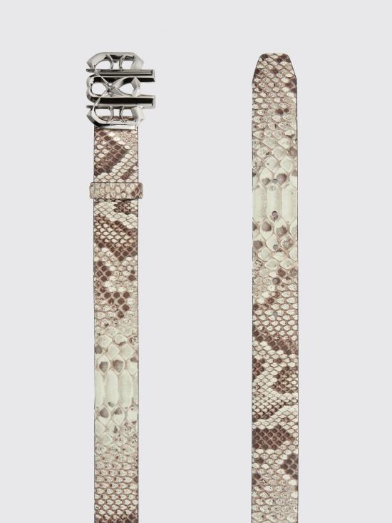 26SS 필립 플레인 레귤러 벨트 FADAWAL0003PLE029P 06 Beige - PHILIPP PLEIN
