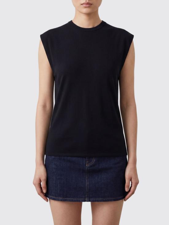 26SS 아미 민소매 티셔츠 UTP832JE0223 001 Black