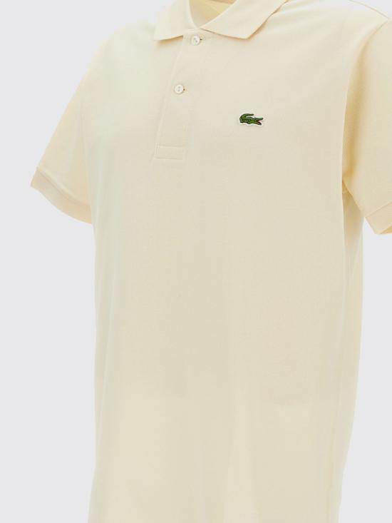 26SS 라코스테 클래식 핏 피케 폴로 셔츠 L1212 056 Cream - LACOSTE