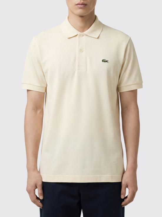 26SS 라코스테 클래식 핏 피케 폴로 셔츠 L1212 056 Cream