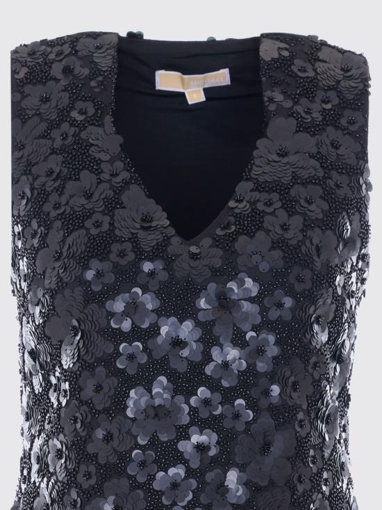 26SS 마이클 코어스 미디 원피스 MS6834YHHS 001 Black - MICHAEL KORS