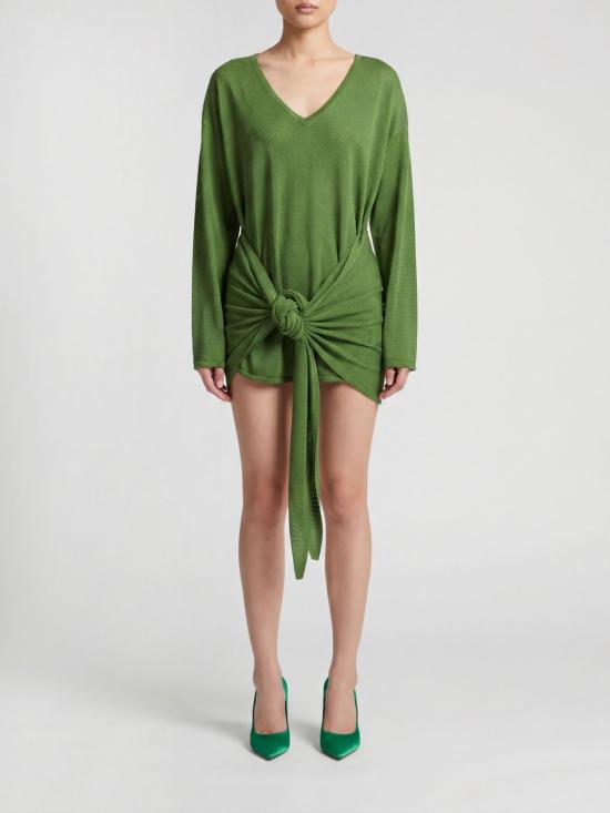 26SS 디 아티코 숏 원피스 260WCA00418KVV092AA 129 Green