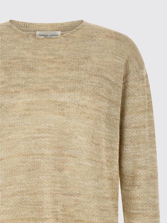 26SS 로베르토 콜리나 스웨터 261MYA28301 23 Beige - ROBERTO COLLINA