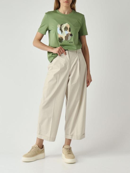 26SS 막스마라 반팔 티셔츠 2616941108600 013 Green - MAX MARA