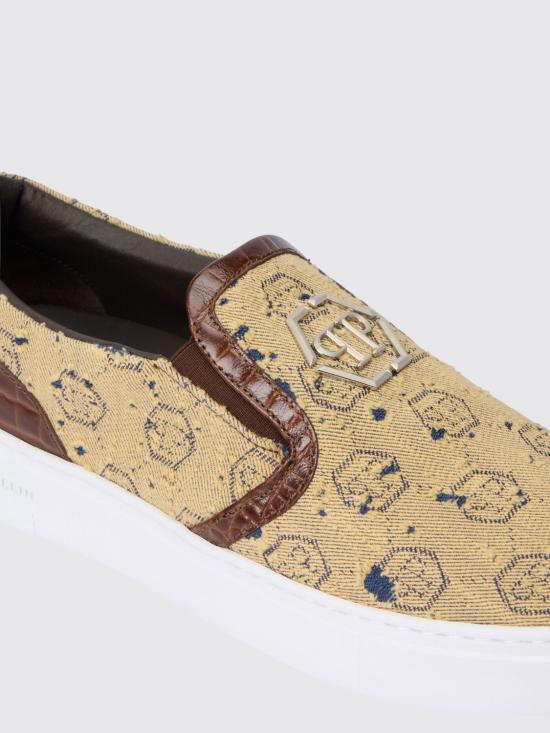 26SS 필립 플레인 스니커즈 SAFSUSC0919PDE037C 04 Brown - PHILIPP PLEIN
