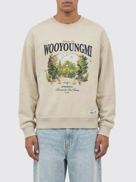 26SS 우영미 긴팔 티셔츠 W261TS25 795E Beige