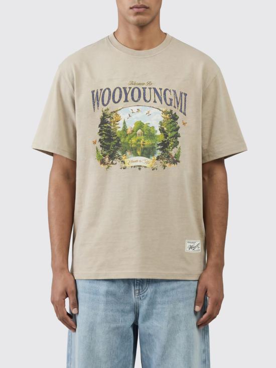 26SS 우영미 반팔 티셔츠 W261TS05 729E Beige